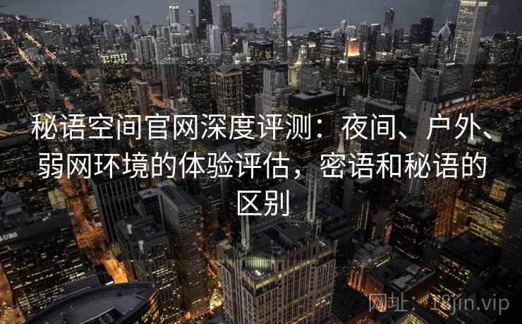 秘语空间官网深度评测：夜间、户外、弱网环境的体验评估，密语和秘语的区别