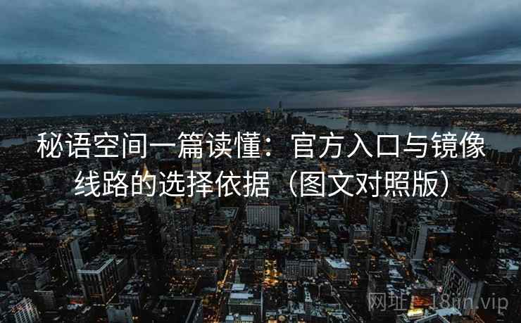 秘语空间一篇读懂：官方入口与镜像线路的选择依据（图文对照版）