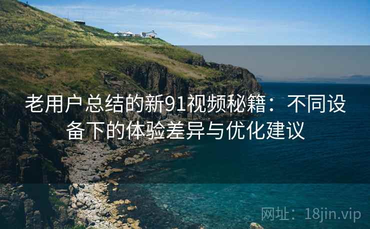 老用户总结的新91视频秘籍：不同设备下的体验差异与优化建议