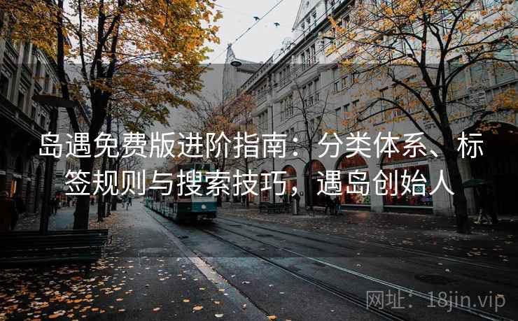 岛遇免费版进阶指南：分类体系、标签规则与搜索技巧，遇岛创始人